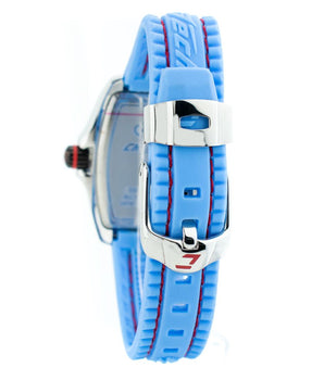 Chronotech Blue Rubber Sport Watch