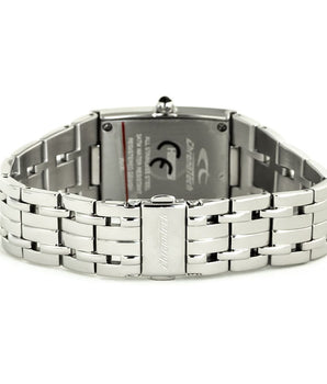 Chronotech Silver Stainless Steel Dress Watch