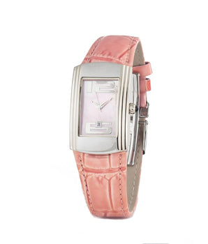Chronotech Multicolor Leather Dress Watch