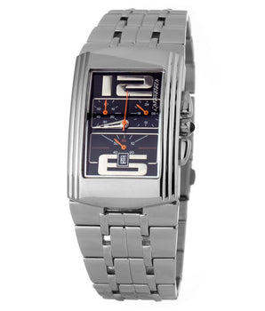 Chronotech Silver Stainless Steel Dress Watch