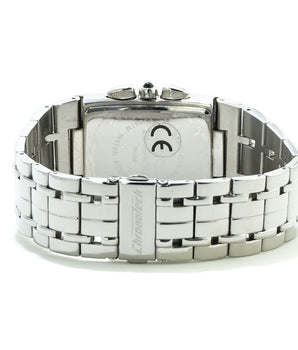 Chronotech Silver Stainless Steel Dress Watch