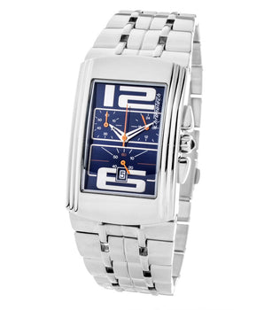 Chronotech Silver Stainless Steel Dress Watch