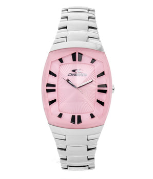 Chronotech Silver Stainless Steel Dress Watch