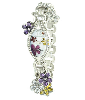 Chronotech Silver Stainless Steel Bracelet Watch