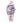 Chronotech Multicolor Leather Dress Watch