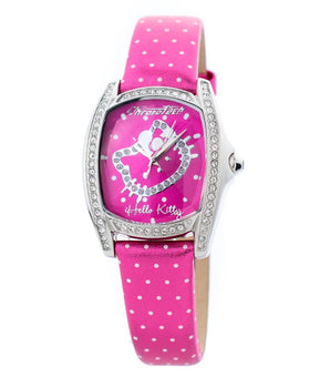 Chronotech Multicolor Leather Dress Watch