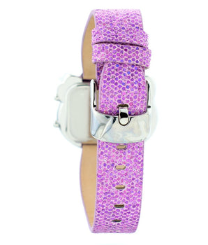 Chronotech Multicolor Leather Digital Watch