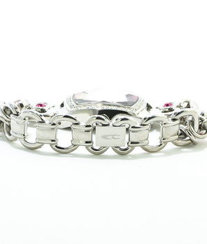 Chronotech Silver Stainless Steel Bracelet Watch