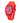 Chronotech Red Rubber Dress Watch