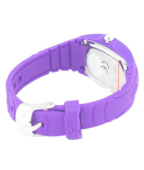 Chronotech Purple Rubber Dress Watch