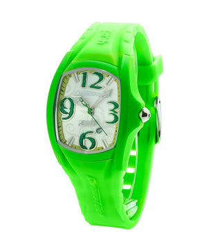 Chronotech Green Rubber Bracelet Watch