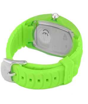 Chronotech Green Rubber Bracelet Watch