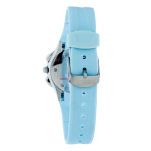 Chronotech Blue Rubber Watch