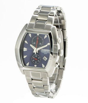 Chronotech Silver Stainless Steel Bracelet Watch