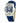 Chronotech Blue Leather Dress Watch
