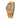 Chronotech Orange Leather Watch