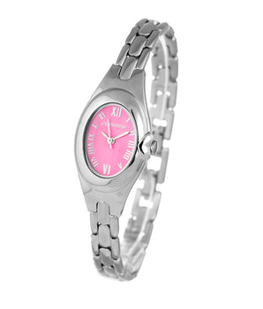 Chronotech Silver Stainless Steel Dress Watch