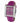 Chronotech Purple Leather Dress Watch