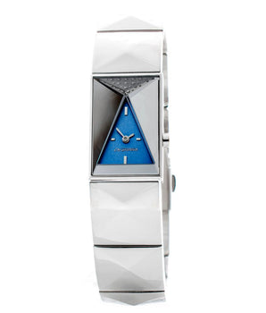 Chronotech Silver Stainless Steel Dress Watch
