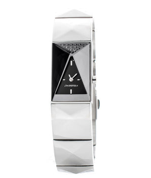 Chronotech Silver Stainless Steel Dress Watch