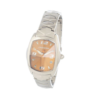 Chronotech Silver Stainless Steel Dress Watch