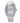 Chronotech White Leather Dress Watch