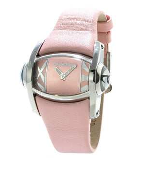 Chronotech Multicolor Leather Dress Watch