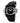 Chronotech Black Leather Dress Watch