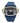 Chronotech Blue Leather Watch