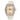 Chronotech Beige Leather Watch