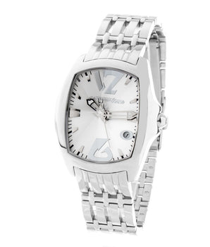 Chronotech Silver Stainless Steel Dress Watch