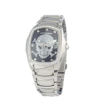 Chronotech Silver Stainless Steel Dress Watch