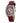 Chronotech Multicolor Leather Dress Watch