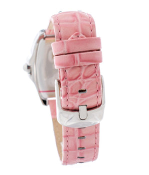 Chronotech Multicolor Leather Dress Watch