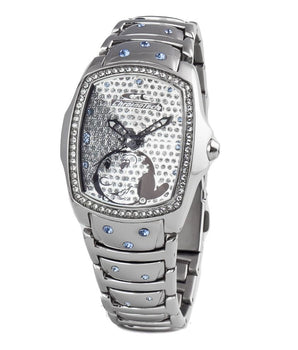 Chronotech Silver Stainless Steel Dress Watch