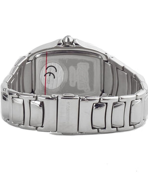 Chronotech Silver Stainless Steel Dress Watch