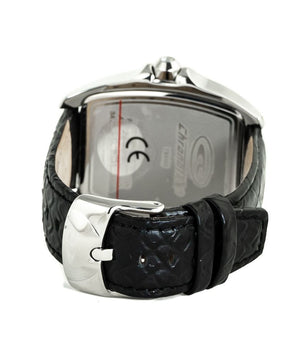 Chronotech Black Leather Dress Watch