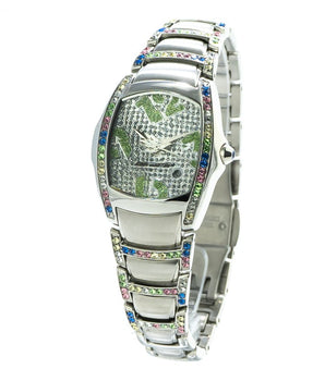 Chronotech Silver Stainless Steel Sport Watch