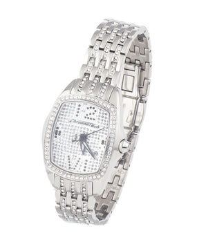 Chronotech Silver Stainless Steel Dress Watch