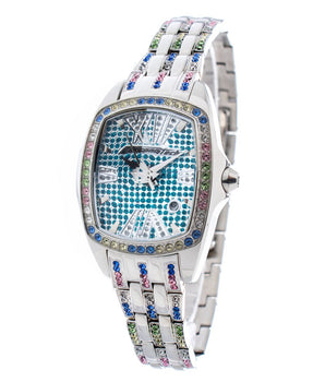 Chronotech Silver Stainless Steel Bracelet Watch