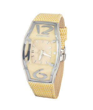 Chronotech Bicolor Leather Watch