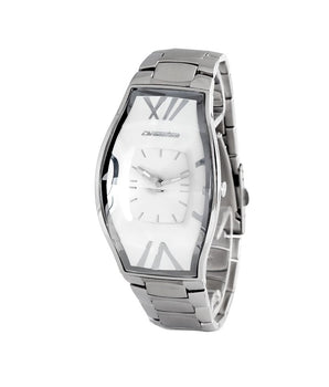 Chronotech Silver Stainless Steel Dress Watch