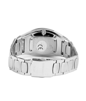 Chronotech Silver Stainless Steel Dress Watch