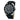 Chronotech Black Leather Sport Watch