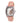 Chronotech Multicolor Leather Dress Watch