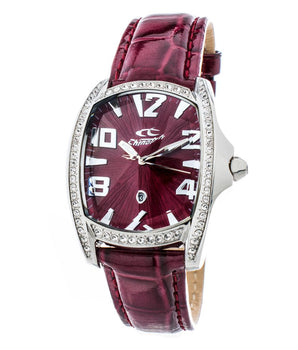 Chronotech Multicolor Leather Dress Watch