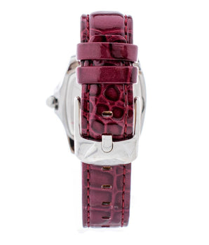 Chronotech Multicolor Leather Dress Watch