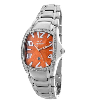 Chronotech Silver Stainless Steel Dress Watch