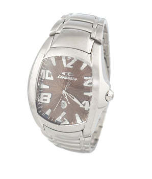 Chronotech Silver Stainless Steel Dress Watch