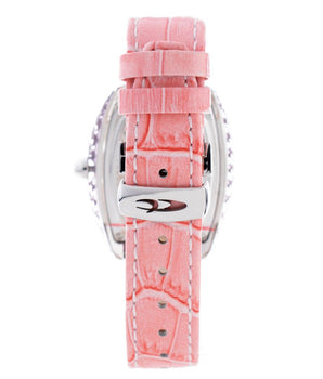 Chronotech Multicolor Leather Dress Watch
